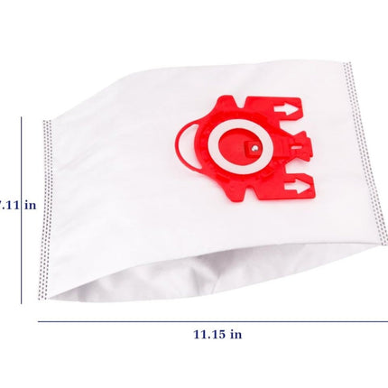 I Clean Replacment FJM Vacuum Bags 12Pcs, Compatible with Compact C1, Compact C2, Complete C1, S6000-S6999,S4000-S4999,S700-S799