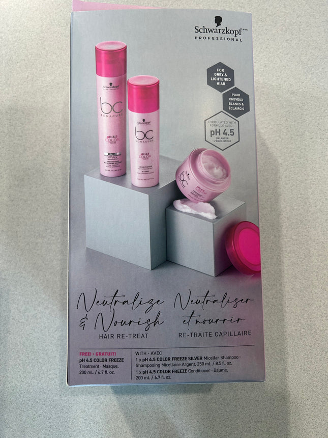 Schwarzkopf pH 4.5 Color Freeze Silver Set
