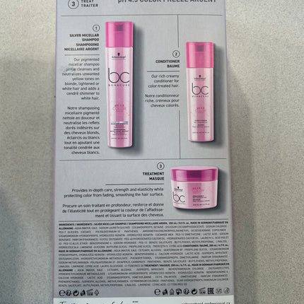 Schwarzkopf pH 4.5 Color Freeze Silver Set