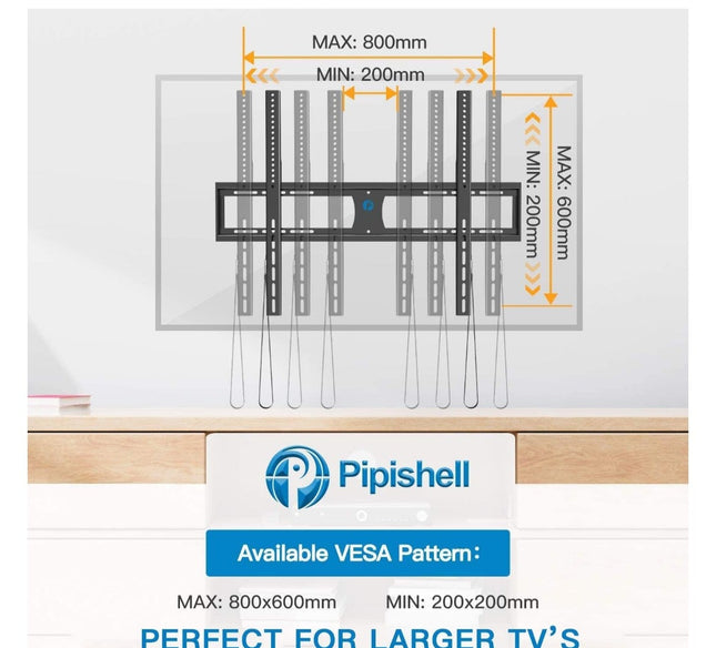 Pipishell 24-90 inches LCD TV Screen Mount