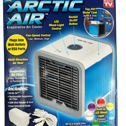Artic Air Evaporative Air Cooler with Led Light