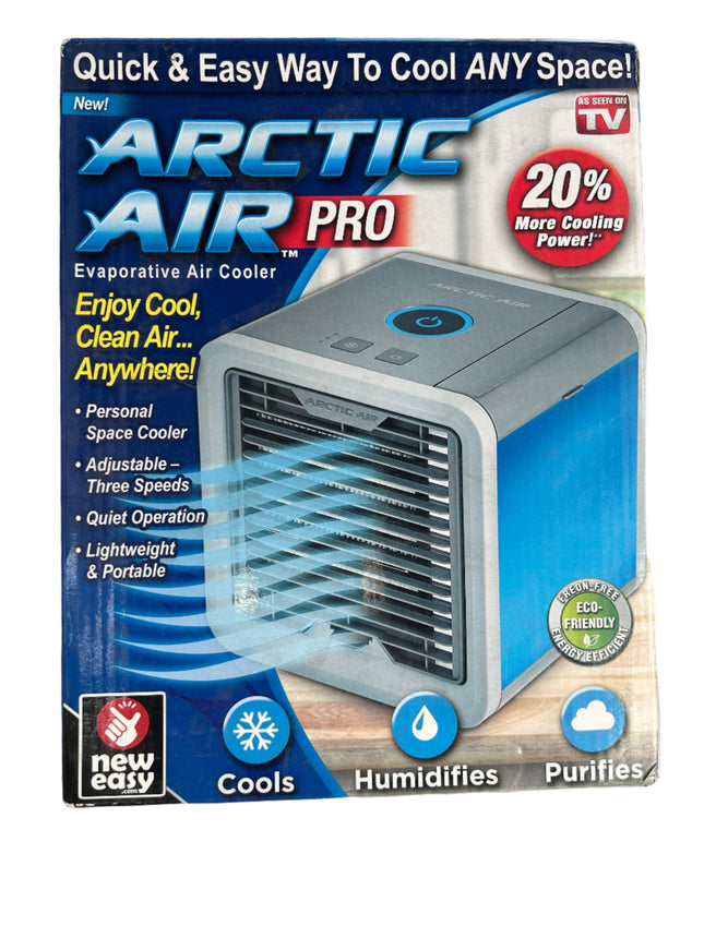 Artic Air Pro Evaporative Air Cooler  w/ Led light