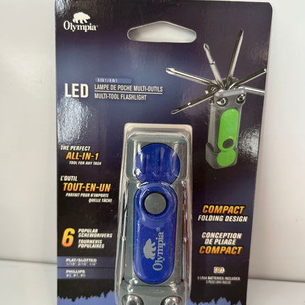 Olympia led 8 in 1 Multi-Tool Flashlight