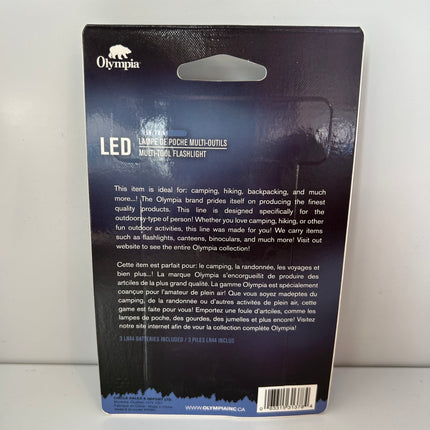 Olympia led 8 in 1 Multi-Tool Flashlight