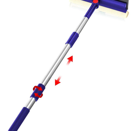Window 2 in 1 Cleaner  squeegee for home Navy Color