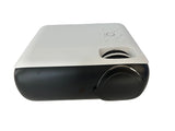 HAPPRUN Native 1080P Bluetooth Projector, Full HD Portable Outdoor Movie Projector with Built-in Speaker, Compatible with Smartphone, HDMI, USB, AV, Fire Stick, PS5 for Home, Bedroom, Outdoor Use