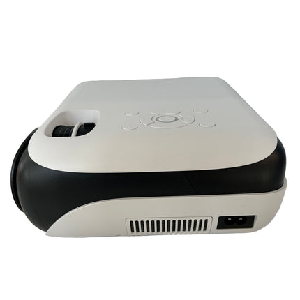 HAPPRUN Native 1080P Bluetooth Projector, Full HD Portable Outdoor Movie Projector with Built-in Speaker, Compatible with Smartphone, HDMI, USB, AV, Fire Stick, PS5 for Home, Bedroom, Outdoor Use