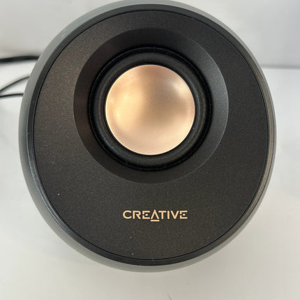 Creative Pebble V3 Minimalistic 2.0 USB-C Desktop Bluetooth Speakers Black