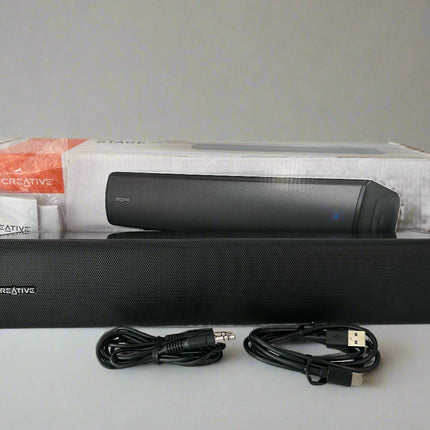 Creative Stage Air V2 2.0 Portable Bluetooth Sound Bar Speaker