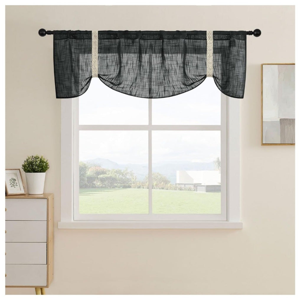 Home Queen Tie Up 54 X 20" Curtain