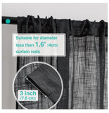 Home Queen Tie Up 54 X 20" Curtain