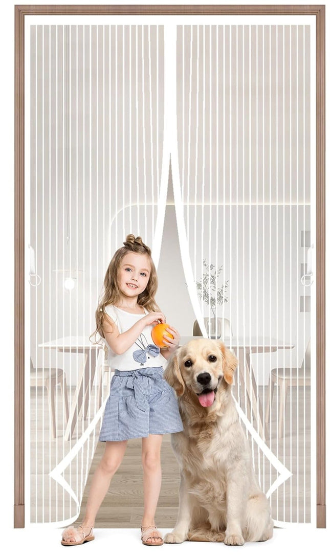 Magnetic Screen Door 38"W x 82"H