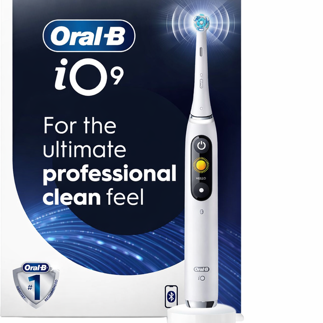 Oral-B iO Series 9 Electric Toothbrush White Alabaster