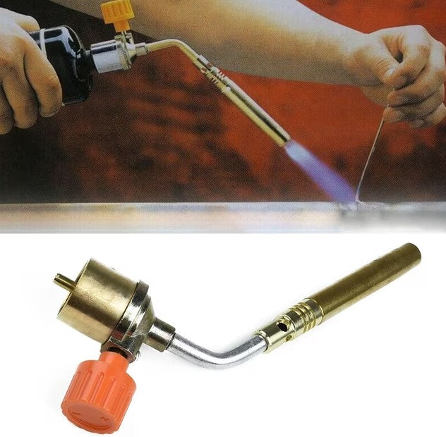 Gas No Self Ignition Plumbing Turbo Torch Propane Soldering Brazing Welding #921