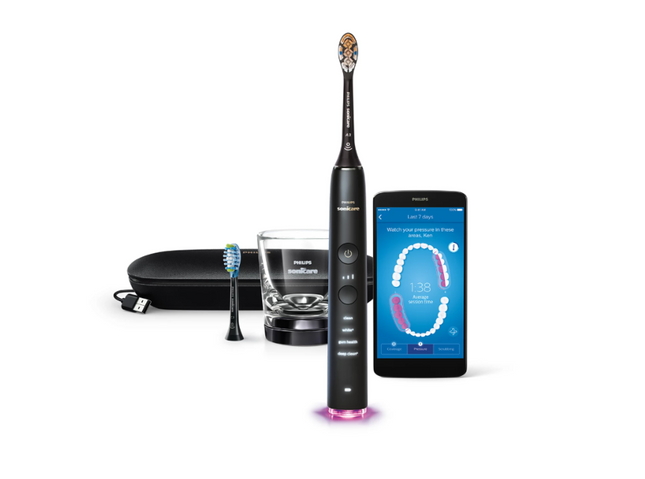 Philips Sonicare DiamondClean Smart 9350 Rechargeable Toothbrush HX9902/76