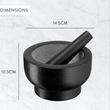 Jamie Oliver Pestle and Mortar, Granite, Grey, 14.5cm, K1823155