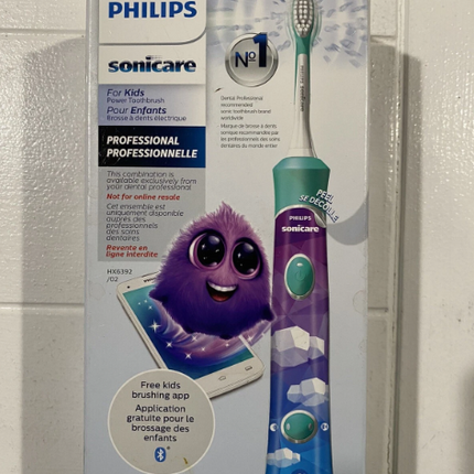 PHILIPS Sonicare Electric Toothbrush for Kids HX6392/02
