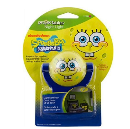 Nickelodeon Projectables LED Plug-In Night Light, SpongeBob SquarePants