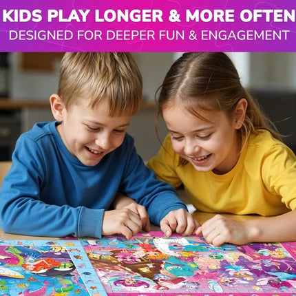QUOKKA Kids 100 pieces Jigsaw Puzzles - CHOOSE SET