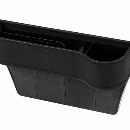 Auto Drive 1 Piece Automotive Car Seat Gap Storage Organizer, Black