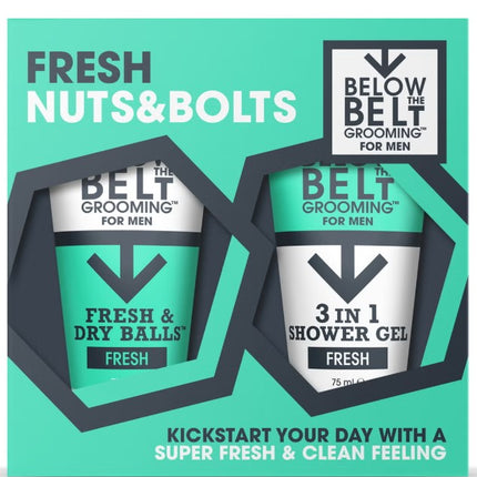 Below the Belt Grooming Fresh Nuts and Bolts Gift Set