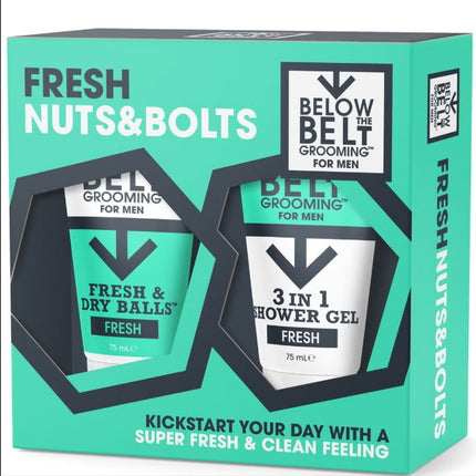 Below the Belt Grooming Fresh Nuts and Bolts Gift Set