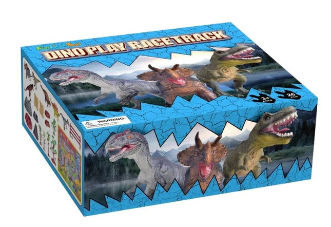 26PCS Dinosaurs Toys with Large Activity Play Mat Set