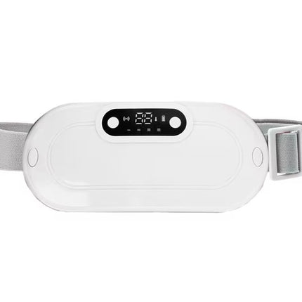 Portable Menstrual Heating Pad 4 Gears Reduce Pain Waist Cramp Support Heating Belt for Uterus Stomach Back or Belly Heating Pad for Women and Girl Ideal for Girlfriend