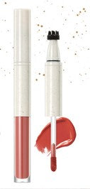 SPRINGSKY Liquid Face Blush Freckle Pen, Natural Dewy Cream Faux Freckle Stamp Pen 2 in 1 Makeup Natural Sunkissed Dewy Cheeks, Waterproof