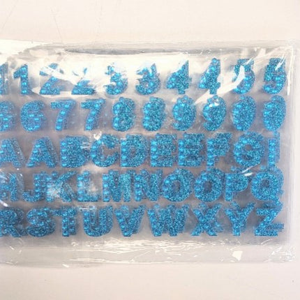 SHUNYINLAI 6 Sheets 294 PIECES Self-Adhesive Letters number stickers, Sticky Alphabet Sticker with Gems and Rhinestones for Scrapbook, DIY and Crafts supplies