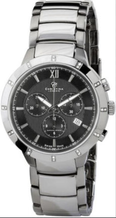 CHRISTINA LONDON Gents Collection Men's Swiss Made Watch, 505SBL2-CDL