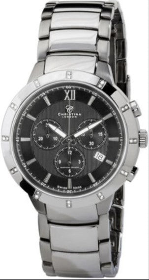 CHRISTINA LONDON Gents Collection Men's Swiss Made Watch, 505SBL2-CDL