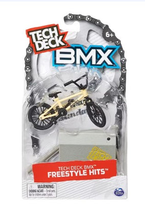 Tech Deck BMX Finger Bike Series 12-Replica Bike Real Metal Frame, Moveable Parts for Flick Tricks Games (Styles Vary)