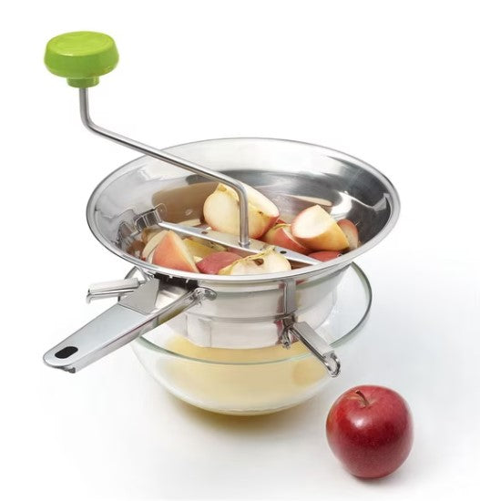 Starfrit Fruit & Vegetable Food Mill, 3 Discs, Stainless Steel