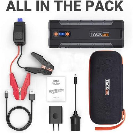 Tacklife T8 MAX 1000A Peak 20000mAh 12V Jump Starter Power Bank