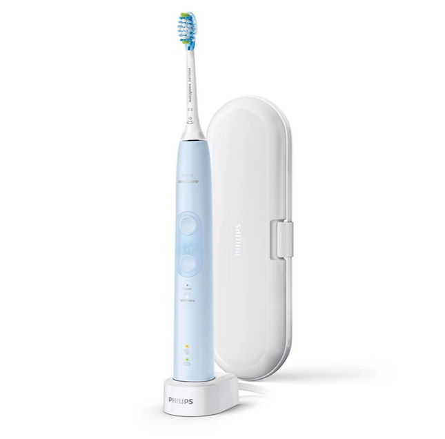 NEW Philips Sonicare ProtectiveClean 4700 Sonic Electric Toothbrush HX6481/12 BLUE