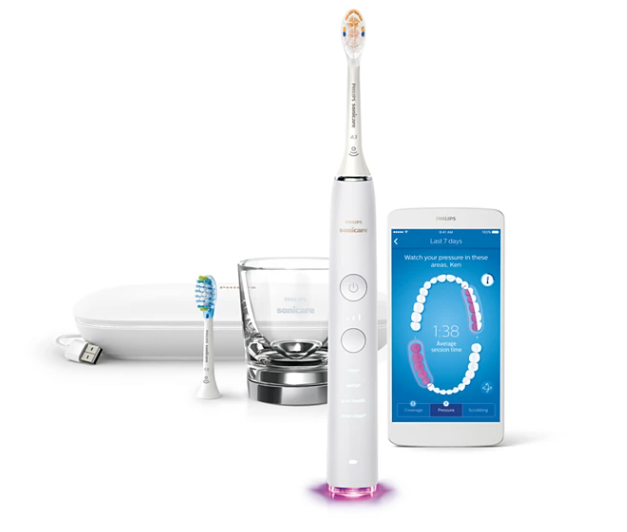 Philips Sonicare DiamondClean Smart 9350 Rechargeable Toothbrush HX9902/74