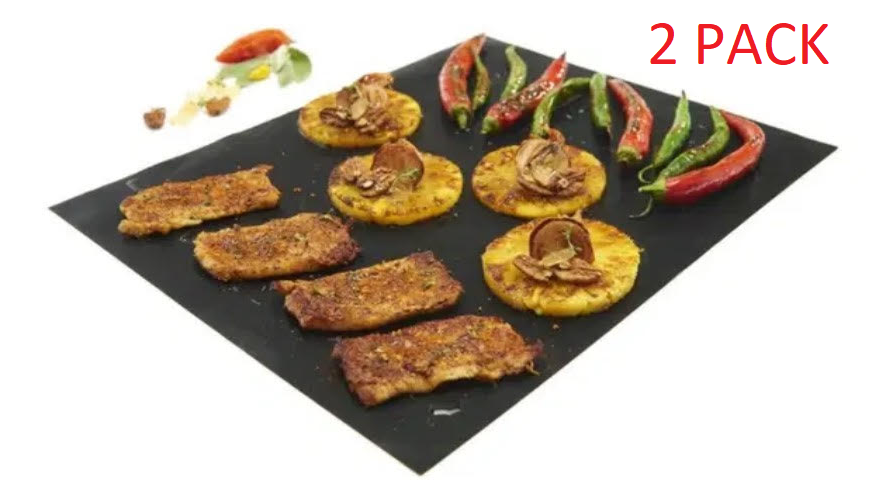 Grill Mat for Barbeque Grill 2 Pack