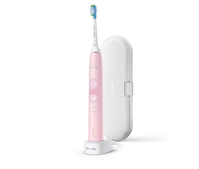 NEW Philips Sonicare ProtectiveClean 4700 Sonic Electric Toothbrush HX6481/13 PINK