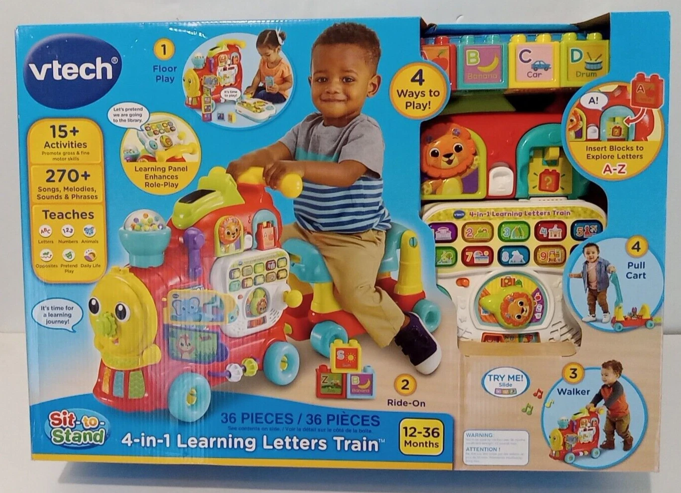 4 In 1 Learning Letters Train 4 In 1 Learning Letters Train