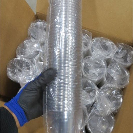 900 PACTIV 9 OZ TALL CLEAR PLASTIC CUPS