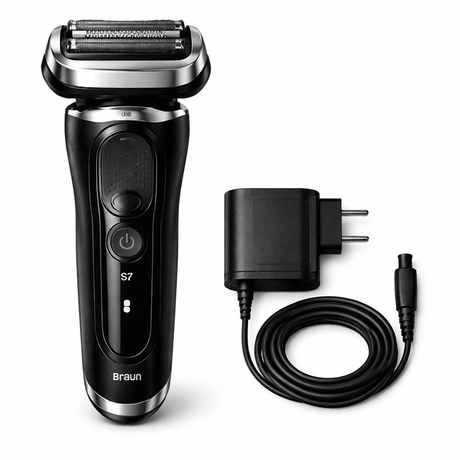 BRAUN S7 Series 5764 Electric Razor 360 with Charger- BLACK