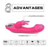 NEW, PEPLAS Rechargeable Rabbit Vibrator G-Spot Sex Toy, aixiASIA0079 - 00-N