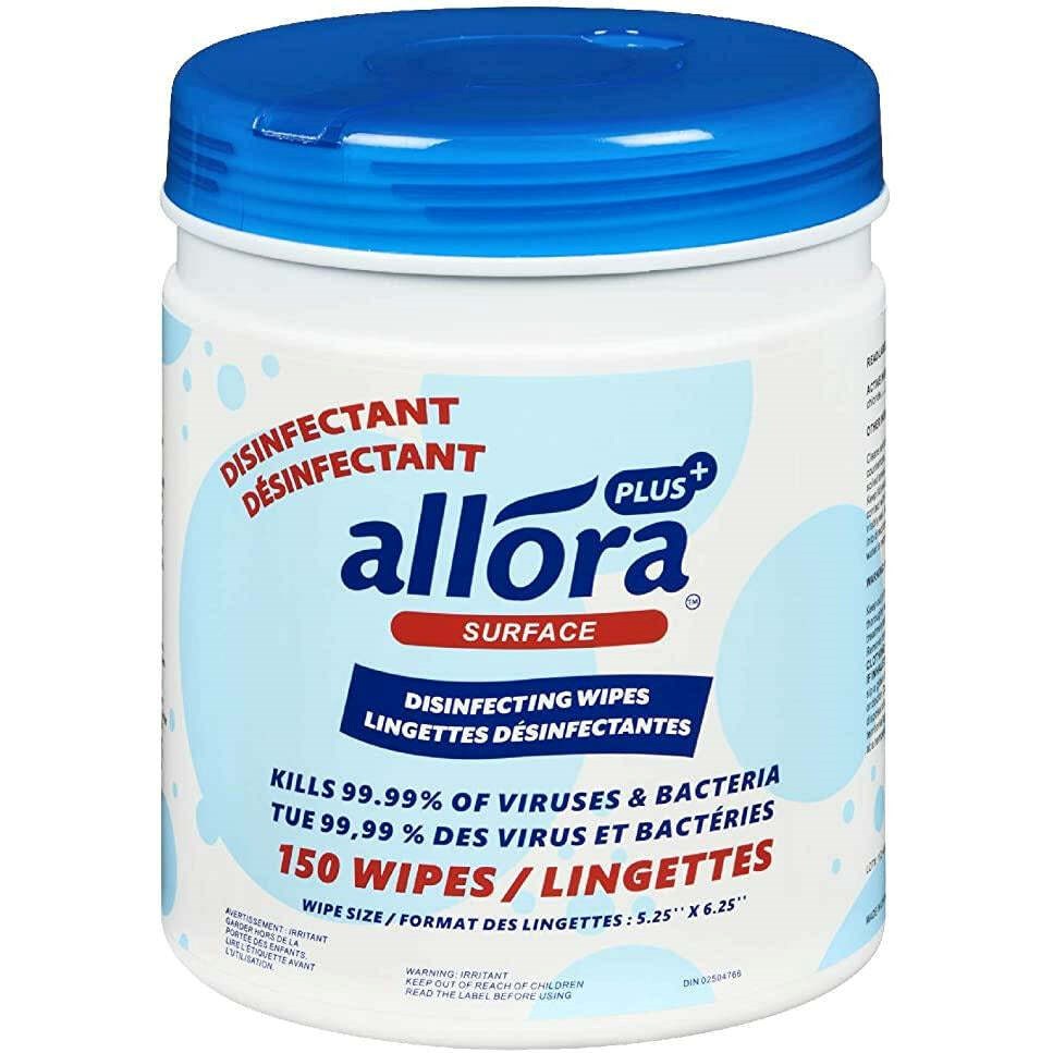 Allora Plus Disinfecting Wipes 150CT