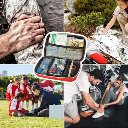 SURVIVAL KIT 130PC EMERGENCY FIRST AID KIT