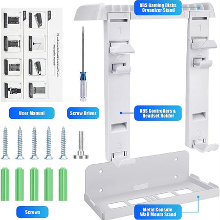 NEW,PS5 Gaming Console Controllers PS5 Wall Mount Kit