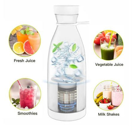 GEELO Portable Rechargeable 420ml Mini Blender