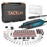 TACKLIFE Rotary Tool Kit, 135W Motor with Variable Speed, 150pcs Rotary Tool Accessories Midnight Green Colour