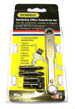 General Tools & Instruments 8071 Ratchet Offset Screwdriver Set