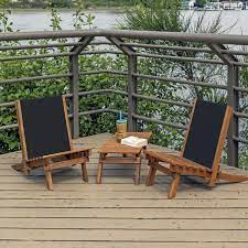 GRAY COLOUR, PATIOFLARE LAKESIDE LAZY PATIO LOUNGER SET